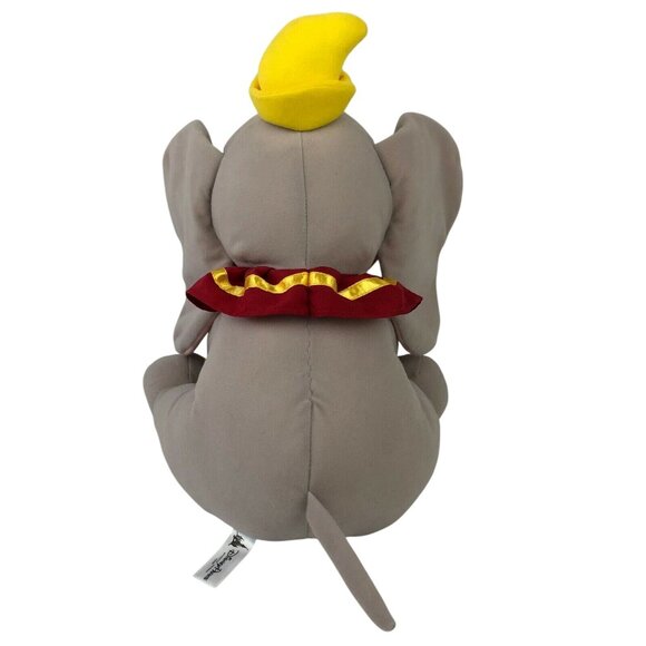 Disney Parks Dumbo Flying Elephant 16" Plush Stuffed Animal Yellow Hat - Picture 3 of 6